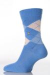 Ladies 1 Pair Burlington Original Extra Soft Argyle Sock In 22 Colours