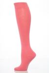 Ladies 1 Pair Burlington Universal Plain Cotton Knee High Sock In 14 Colours