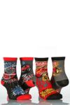 Boys 2 Pair HotWheels Built For Speed Spin & Speed California Customs Socks