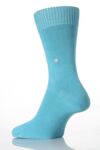 Ladies 1 Pair Burlington Carrick Plain 98% Cotton Casual Sock In 8 Colours