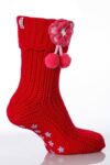 Ladies 1 Pair Elle Daisy Slipper Socks In 3 Colours