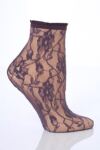 Ladies 1 Pair Jonathan Aston Sweet Roses Lace Anklets In 2 Colours