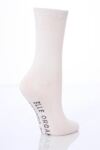 Ladies 2 Pair Elle Organic Cotton Socks In 6 Colours