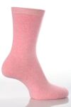 Ladies 1 Pair Levante Soft Cotton Crew Sock In 10 Colours