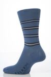 Mens 1 Pair Falke Ambition Sensitive Striped Socks In 5 Colours