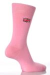 Ladies 1 Pair SockShop Individual Embroidered Sock UNION JACK