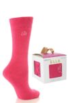 Ladies 1 Pair Elle Supersoft Bedsock Giftbox In 3 Colours