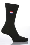 Mens 1 Pair SockShop Individual Embroidered National Flag - HOLLAND