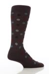 Mens 1 Pair Pantherella Sea Island Cotton Spots Socks In 3 Colours