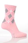 Ladies 2 Pair Pringle Rachael Argyle Trouser Sock In 5 Colours
