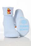 Ladies 1 Pair Totes Winnie The Pooh Bed Sock With Grip