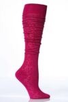 Ladies 1 Pair Falke Filet Roses Knee High In 4 Colours