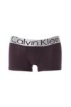 Mens 1 Pair Calvin Klein Steel Microfiber Low Rise Trunks In 2 Colours