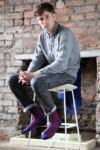 Mens 1 Pair Falke Shadow 100% Fil d'Ecosse Cotton Ribbed Socks In 8 Colours