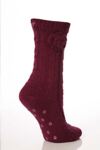 Ladies 1 Pair Elle Cable Knit Bootie Sock 25% OFF