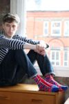 Mens 1 Pair SockShop Union Jack Design Cotton Rich Socks