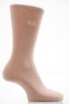 Ladies 1 Pair Elle Angora Plain Sock In 10 Colours
