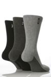 Mens 3 Pair Jeep Cushioned Sole Socks