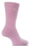 Ladies 1 Pair Elle 70% Angora Winter Leisure Sock In 6 Colours