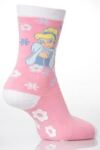 Girls 1 Pair Totes Disney Princess Slipper Sox - Cinderella