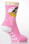 Girls 1 Pair Totes Disney Princess Slipper Sox - Belle Of The Ball