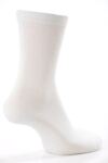 Ladies 1 Pair Levante 100% Cotton Sock In 4 Colours White