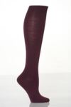 Ladies 1 Pair Levante Lambswool Knee High Socks In 5 Colours