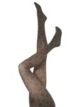 Ladies 1 Pair Elle Tights - Cotton Patterned In 2 Colours