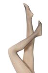 Ladies 1 Pair Elle Tights Fishnets With Back Seam
