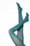 Ladies 1 Pair Jonathan Aston Organic Cotton Rib Tights In 3 Colours