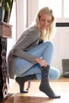 Ladies 2 Pair Elle Angora Socks Gift Box In 2 Colours
