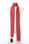 Mens John Smedley Lance Striped 100% Cotton Scarf In 3 Colours