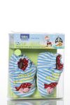 Boys 1 Pair Totes Tots Pirate Slippers
