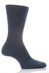 Mens 2 Pair Pringle Kinross Tonal Diamond Patterned Sock In 4 Colours