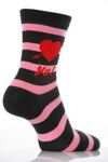 Ladies 1 Pair SockShop Dare To Wear - Love Ya!