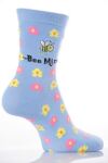 Ladies 1 Pair SockShop Dare To Wear - Bee Mine!