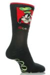 Mens 1 Pair Totes Disney Goofy Cotton Blend Slipper Socks