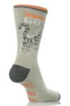 Mens 1 Pair Totes Disney Tigger Cotton Blend Slipper Socks