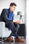 Mens 3 Pair Pringle New Strathaven Argyle Bamboo Socks In 4 Colours