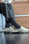 Mens 1 Pair Falke Sensitive London 98% Cotton Left & Right Shaped Sock With Gentle Grip In 14 Colours