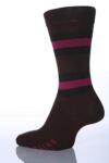 Mens 1 Pair Falke Horizontal Stripe Socks 50% OFF