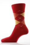 Mens 1 Pair Burlington Original Extra Soft Argyle Sock In 18 Colours
