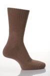 Mens 1 Pair SockShop Gentle Grip & Full Cushioned Cotton Socks In 5 Colours