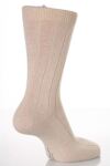 Mens 1 Pair Falke Lhasa Rib Cashmere Blend Casual Socks In 3 Colours