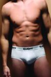 Mens 1 Pair Kickers Plain Briefs In 2 Colours