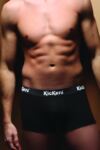 Mens 1 Pair Kickers Plain Trunks In 2 Colours