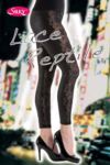 Ladies 1 Pair Silky Lace Reptile Leggings 33% OFF
