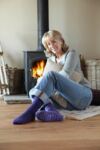 Ladies 1 Pair SockShop Heat Holder Thermal Slipper Socks with a 2.3 Tog Rating In 4 Colours