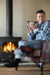 Mens 1 Pair SockShop Heat Holder Thermal Slipper Socks with a 2.3 Tog Rating In 4 Colours