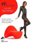 Ladies 1 Pair Pretty Polly Secret Slimmer 60 Denier Opaque Low Leg Tummy Control Tights